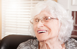 Beautiful 88 Year Old Woman Laughing