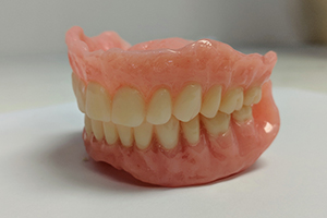 Denture Close-up